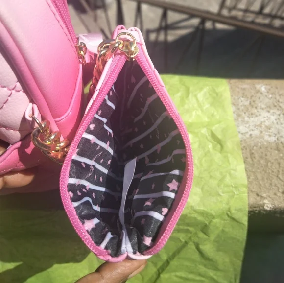 Luv Betsey by Betsey Johnson backpack in ombre pink. - Picture 13 of 16